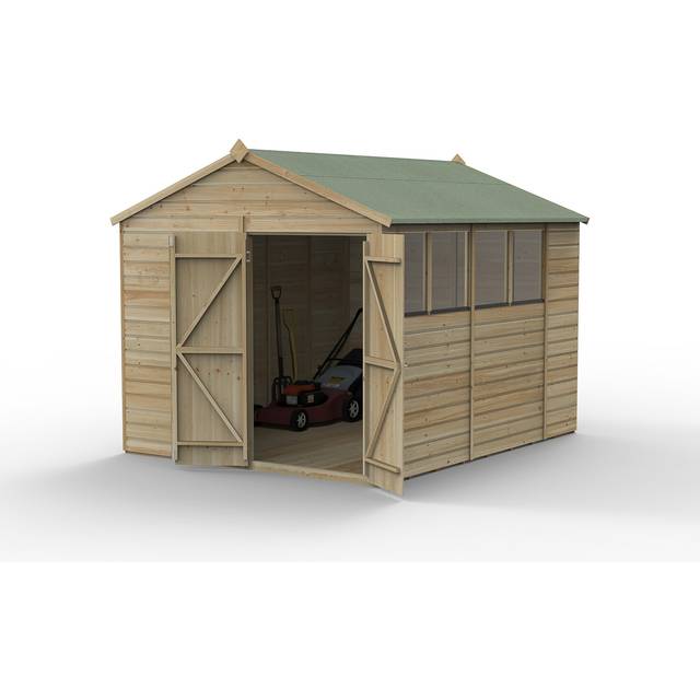 Beckwood 8x10 Apex Shed - No Installation / With Base / 4