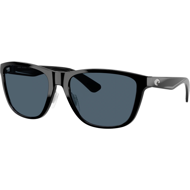 Costa Del Mar Corrientes Polarized 912404 Men&#39;s Sunglasses Black Size 57 (57)