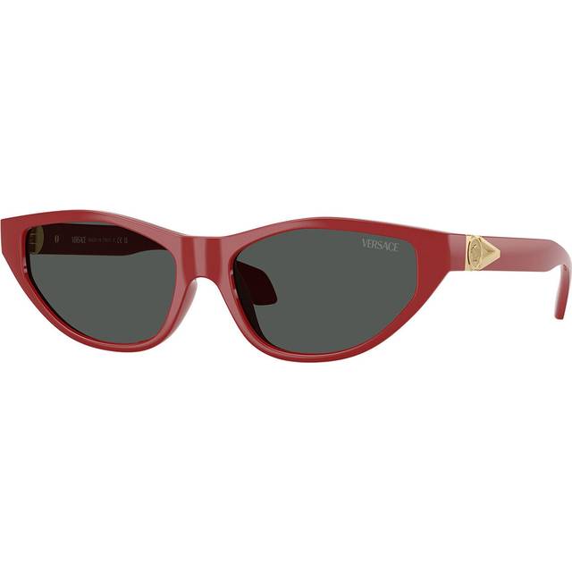 Versace, Sunglasses, female, Red, 55 MM, Ve4491U 538887 Sunglasses