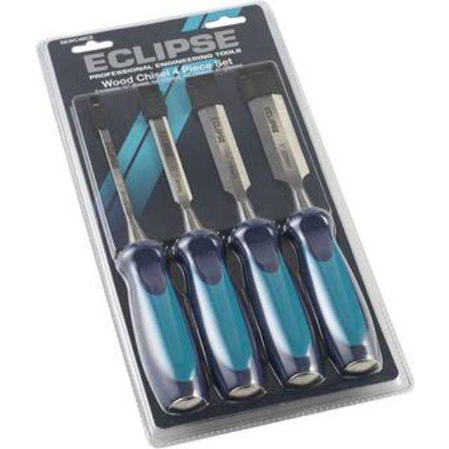 Eclipse Eclipse 4 Piece Chisel Set (1/4", 1/2", 3/4", 1") Blcd