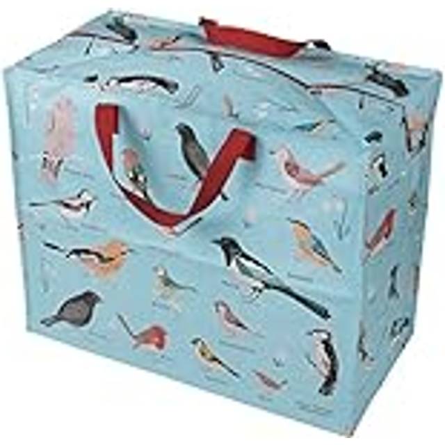 Storage Bag Rex London Jumbo Garden Birds - Bleu - 58x28x48 cm