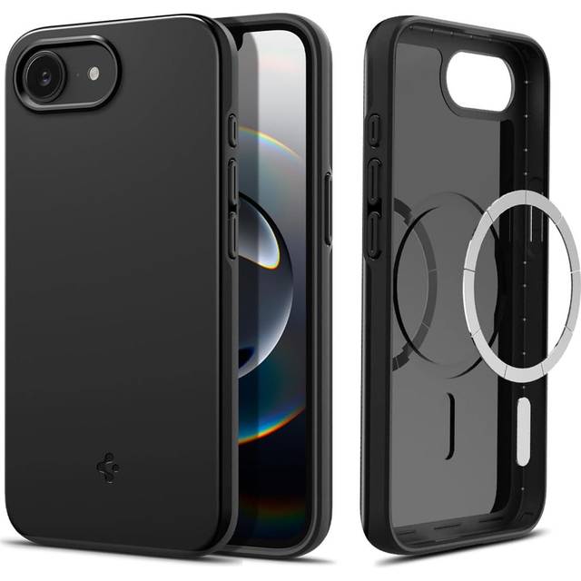 Spigen Thin Fit MagFit iPhone 16e Skal - Svart