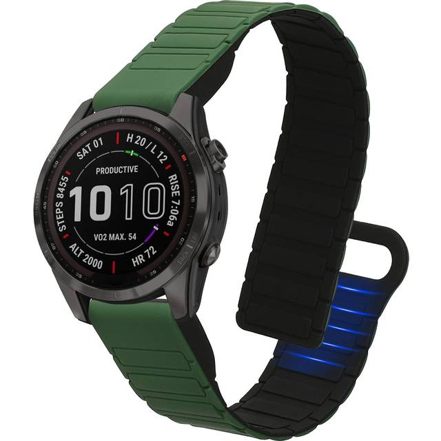 Strap for garmin fenix 8 43mm fenix 7s 7s pro 7s solor instinct 2s with magnetic