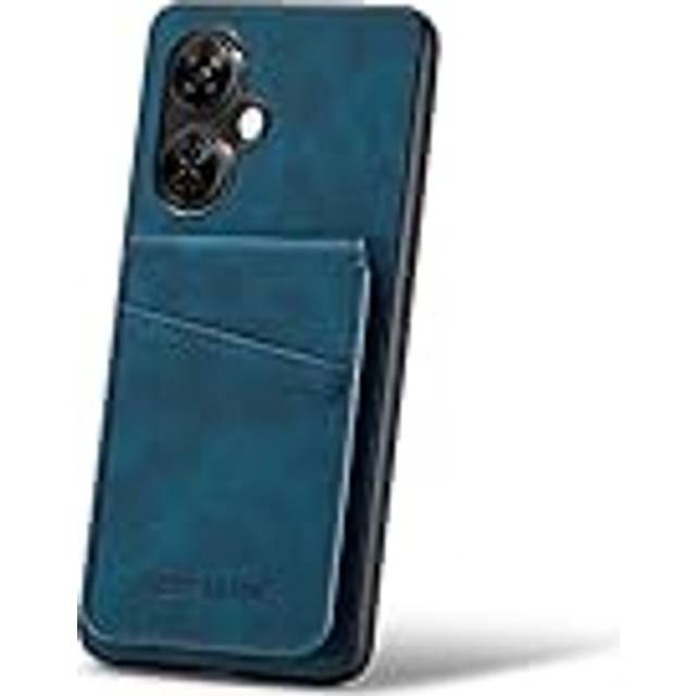 Telefonskärmskydd Kompatibel med OnePlus Nord CE 3 Lite 5G Plånboksfodral med korthållare, Flip Stand Plånboksfodral Compatible with kvinnor Män med RFID-blockering, Smal, slitstark läder Flip Wallet