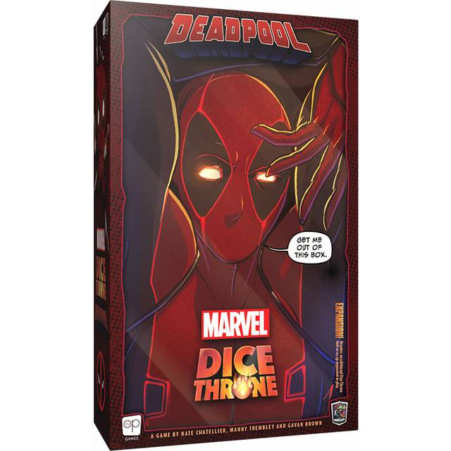 Usa-Opoly Marvel Dice Throne: Deadpool