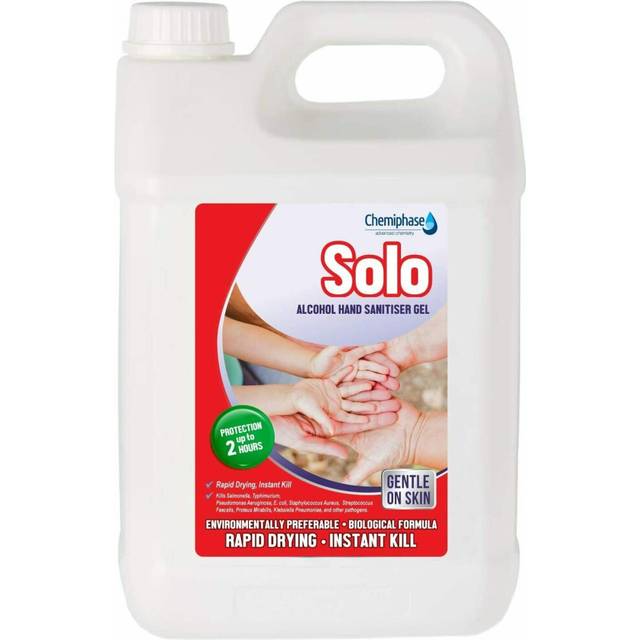 5 Litre Hand Sanitiser Sanitizer Gel 65% Alcohol Bulk Pack