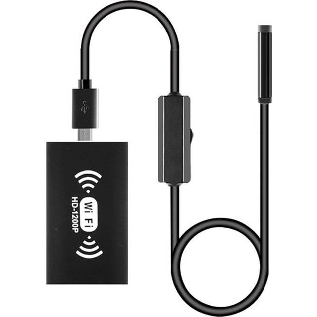 Wifi Endoscope Camera IP67 Waterproof WiFi Borescope 720P HD Inspection Camera Snake Camera for Android Iphone iOS PC