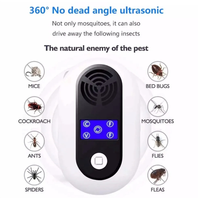 Rat Pestrepeller Electronic Mosquito Insect Control Device EU Plug