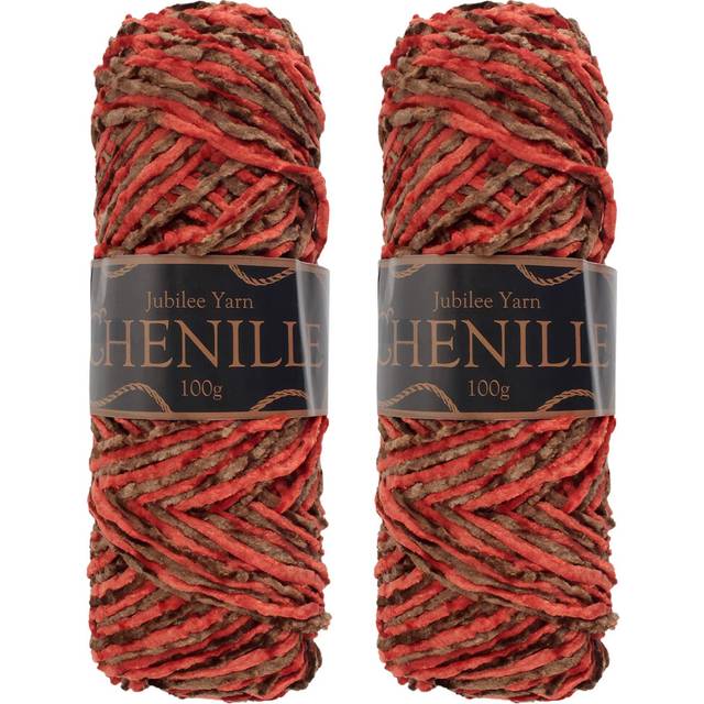 JubileeYarn Chenille Yarn - Worsted Weight - 100g/Skein - Zerzura - 2