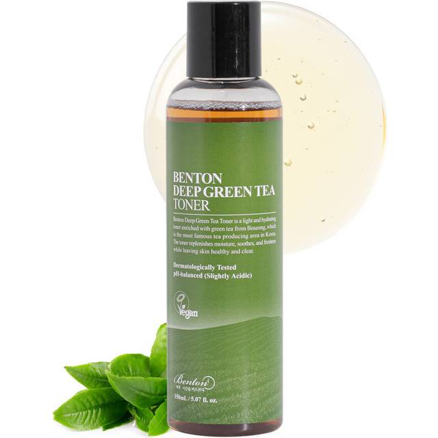 BENTON Deep Green Tea Toner 150ml (5.07 fl.oz) - Green Tea Toner for F
