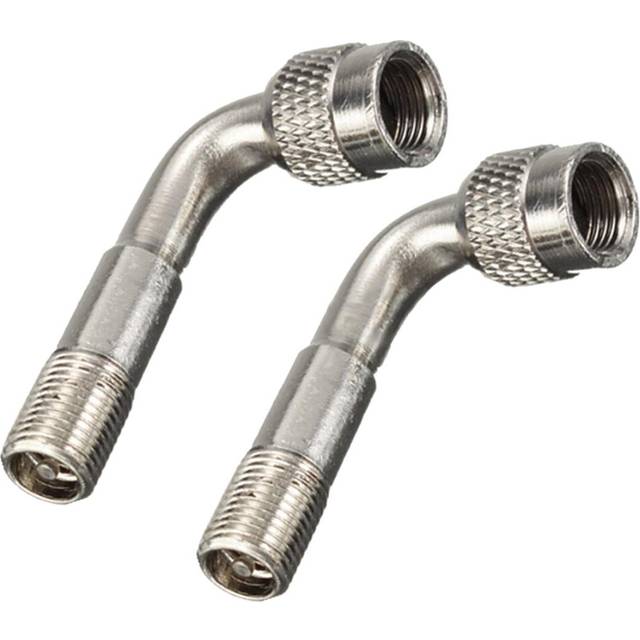 2 Tyre Valve Extension Adaptor Motorcycle Car Tire Stem Extender Angle