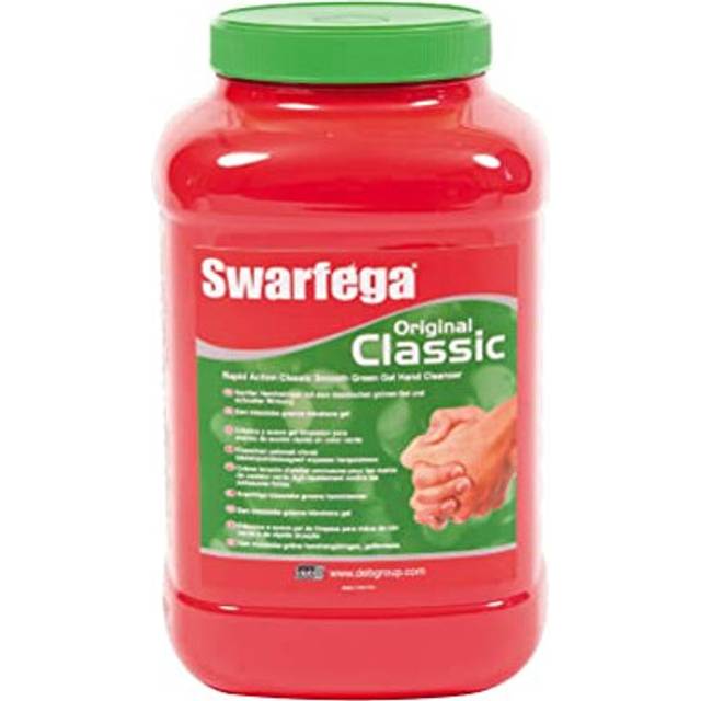 Swarfega SWA45L Original Classic Hand Gel, Rapid Action Hand Wash for Working Hands, Smooth Green Gel Formula with Added Conditioner, Gentle on Skin,