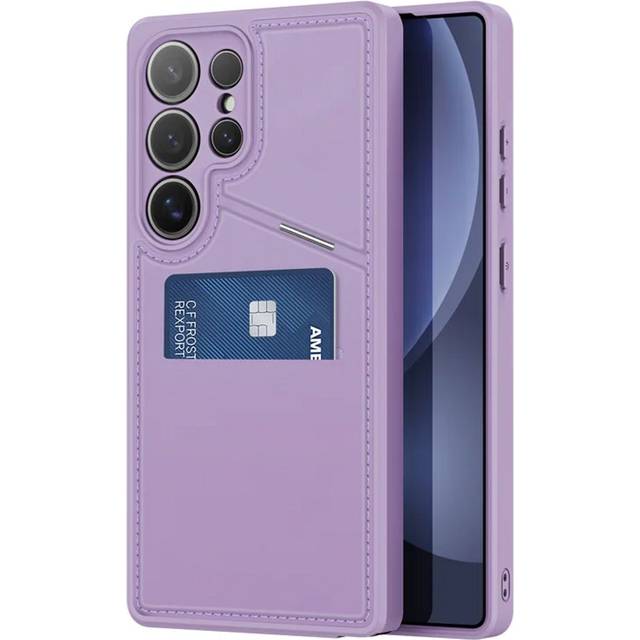 DUX DUCIS Samsung Galaxy S25 Ultra Magnetiskt Plånboksskal med stativ - Lila