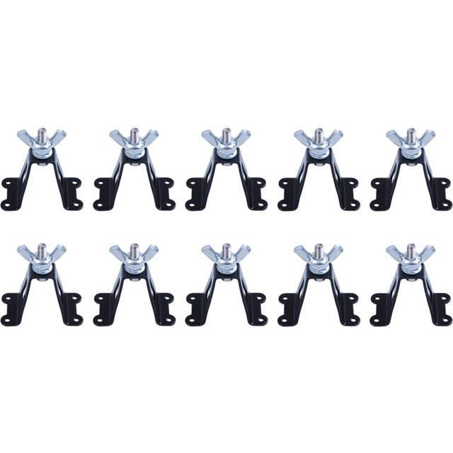 10X Spare Tire Rack,Metal Rear Tyre Bracket Wheel Holder Carrier for 1/10 Axial SCX10 D90 CC01 RC Car