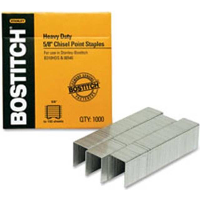 Bostitch  5-8 in. Heavy Duty Premium Staples, Silver