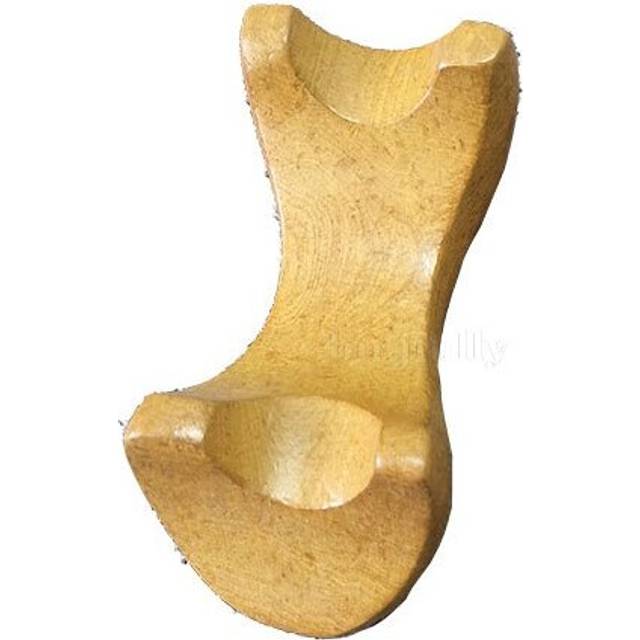 (a-StyleM) Yoga meridian rod nine fine wheel shaft Whole body massage roller pounded his waist back massage neck leg wooden massager