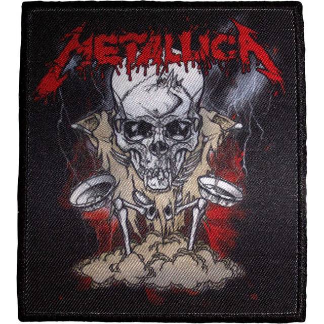 Metallica Skeleton Poster Printed Iron On Patch