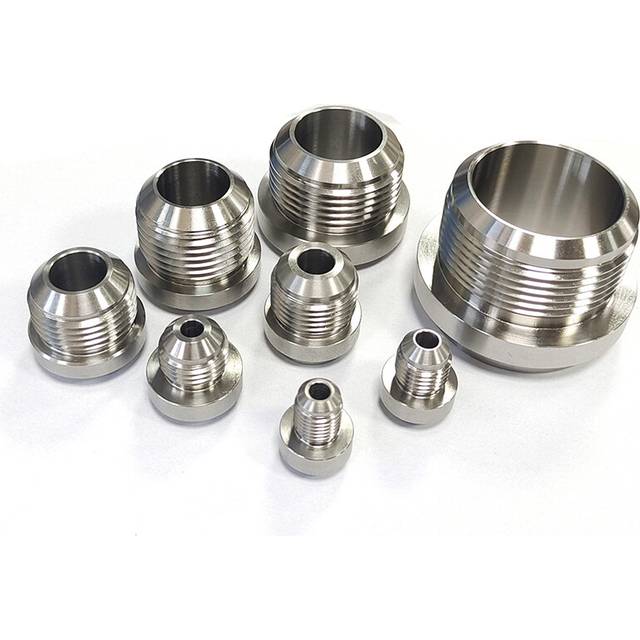 3 4 6 8 10 12 16 20 AN stainless steel male Weld On Bung Weld On Fittings for fuel oil hose