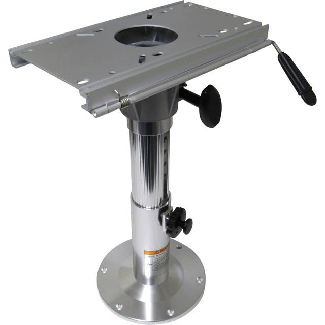 (Sliding Top) Aluminium Adjustable Boat Seat Pedestal Base