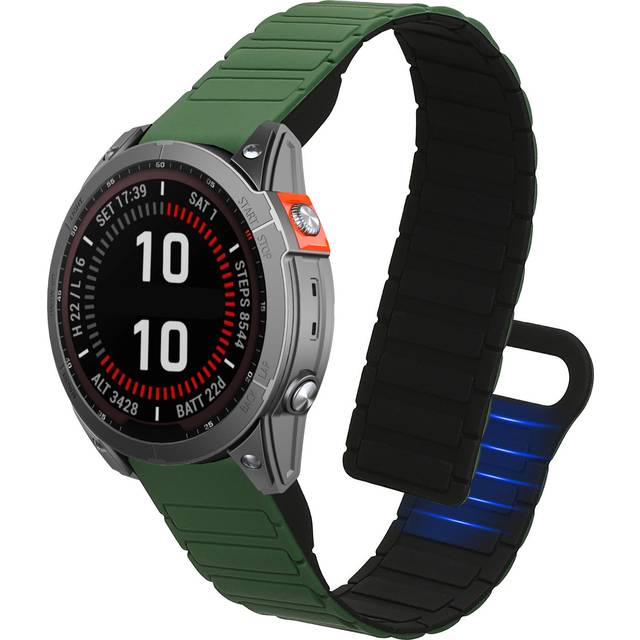 Strap for garmin fenix 8 47mm fenix e 47mm fenix 7 7 pro epix 2 with magnetic