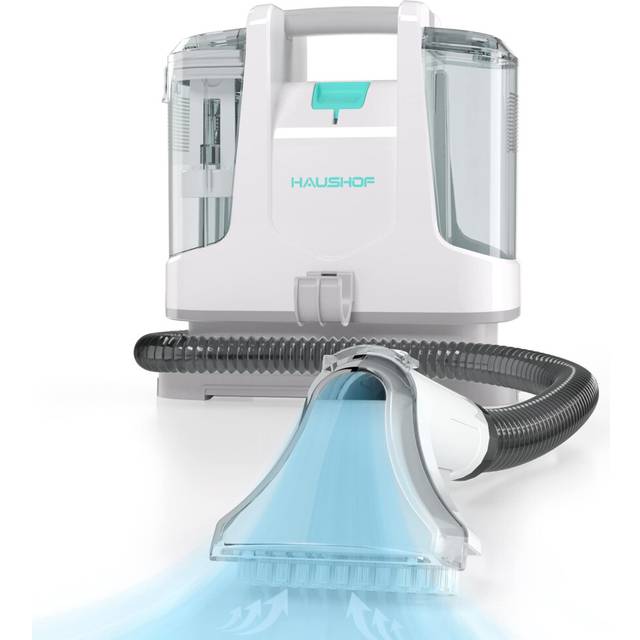 HAUSHOF StainZapper Spot Carpet Cleaner Machine | 400w Portable Carpet and Upholstery Cleaner | Small Lightweight Handheld Carpet Cleaner | Perfect