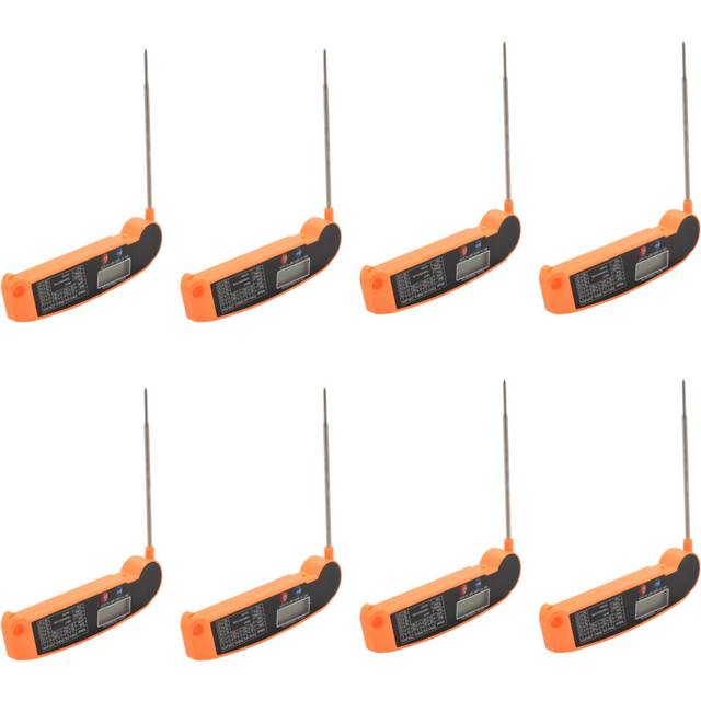 8X Digital Instant Read Meat Thermometer with Highly Accurate Temperature Probe, Electric