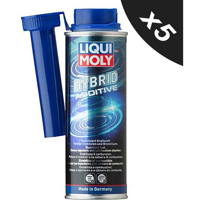 Hybrid Engine Additive Petrol Fuel System Cleaner 250ml Liqui Moly x5