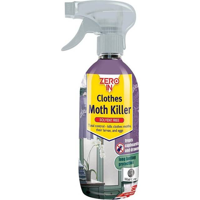 Zero In Clothes Moth Killer 500ml (SPRAY BOTTLE)