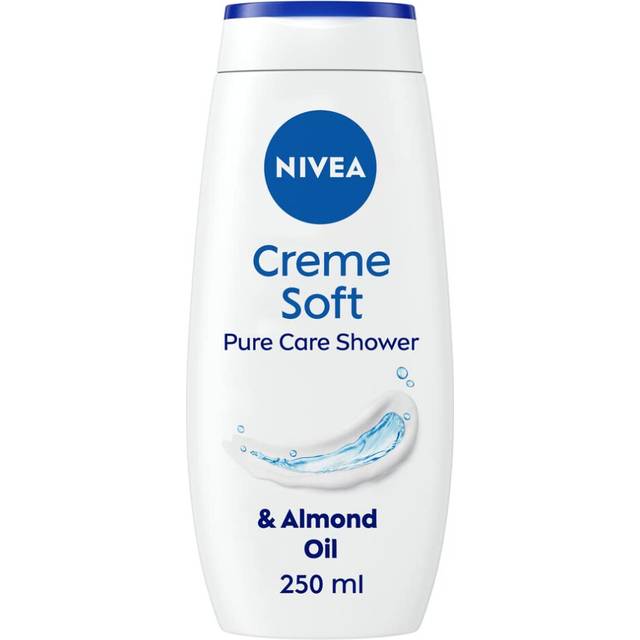 NIVEA Care Shower Creme Soft (250 ml) Enriched with Almond Oil, Moisturising Gel Body Wash, Skin Moisturiser with Mild Scent