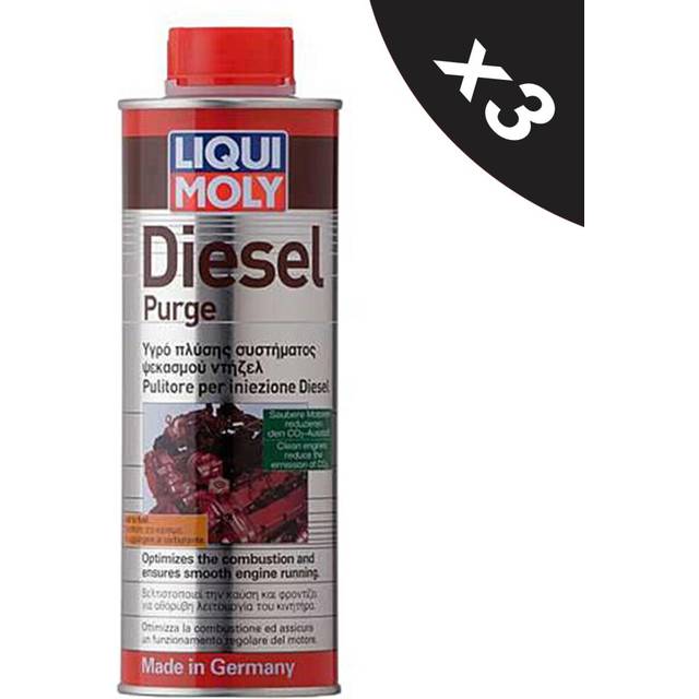 Liqui Moly Diesel Purge Injector Cleaner Fuel System Treatment 3x500ml