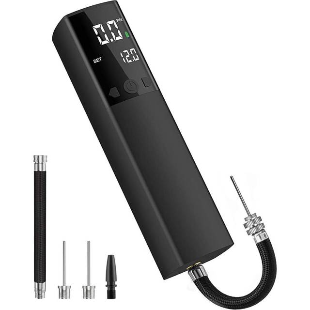 Electric Ball Pump,Smart Air Pump Portable Fast Ball with Accurate Pressure Gauge and Digital LCD Display
