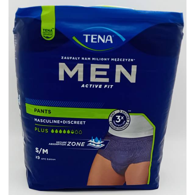 TENA Men Pants Plus Blue S/M OTC Edition (9) - Ref: 772513