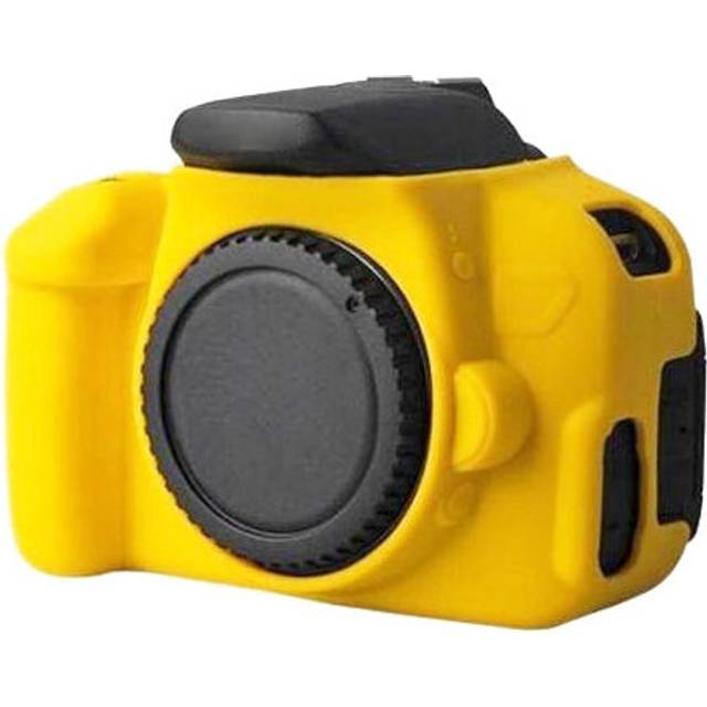 PULUZ Soft Silicone Protective Case for Canon EOS 650D / 700D(Yellow)