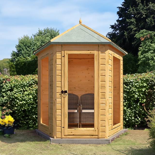 Shire GB Kendall 6 x 6ft Summerhouse - Shire Garden Buildings - n/a - 285.4 x 240.7 x 209.5cm