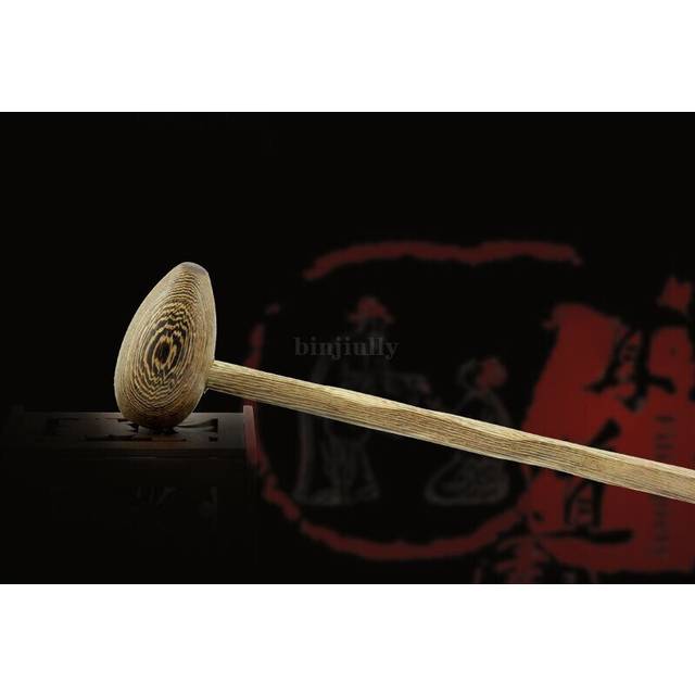 (a-StyleG) Yoga meridian rod nine fine wheel shaft Whole body massage roller pounded his waist back massage neck leg wooden massager