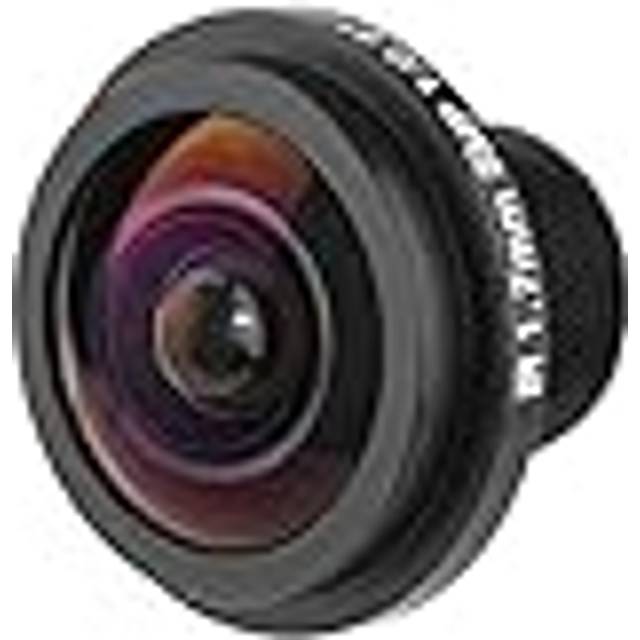 5MP HD Fisheye CCTV-kameralins, 1,7 mm fokallängd, M12 x 0,5 185° vidvinkel, säkerhetslins för Fisheye-kamera