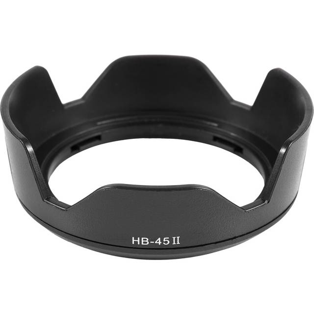 Lens Hood Camera HB-45 II Bayonet for AF-S DX NIKKOR 18-55mm F / 3.5-5.6G VR Black