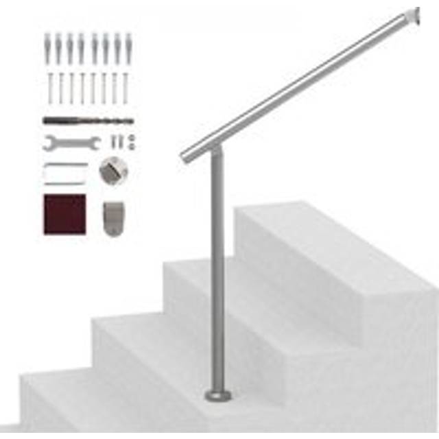 Vevor 31.5in 80cm handrails for outdoor steps for porch deck stainless steel