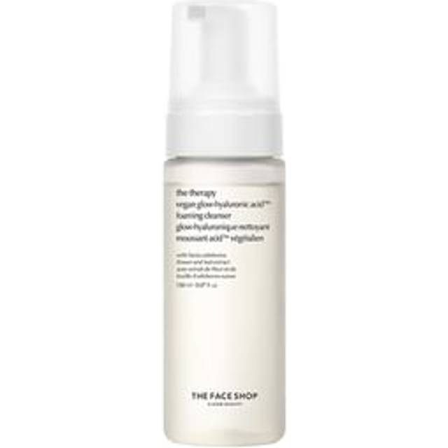 THE FACE SHOP - The Therapy Vegan Glow Hyarulonic Acid Foam Cleanser 150ml