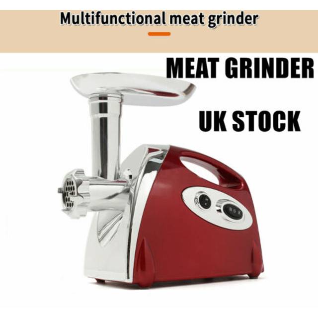 2800W Black Meat Grinder Electric Household Meat Mincer Sausage Stuffer