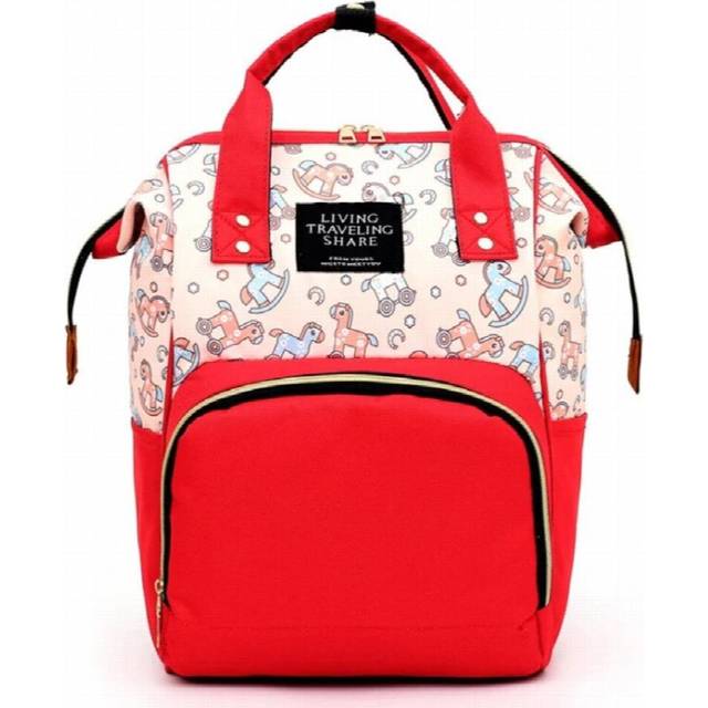Baby Diaper Bag Large Capacity Stroller Mummy Totes Baby Nappy Nursing Bags Multifunction Waterproof Warm Travel Backpack