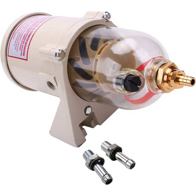 Fuel Filter Oil/Water Separator Marine for Boat Trucks 90GPH Boat Fuel Filter Marine Engine Separator 500FG 500FH