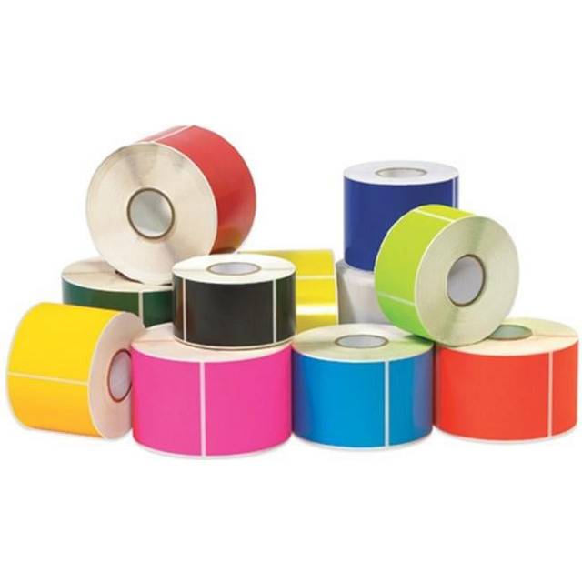 2 x 4 in. White Inventory Rectangle Labels - Roll of 500