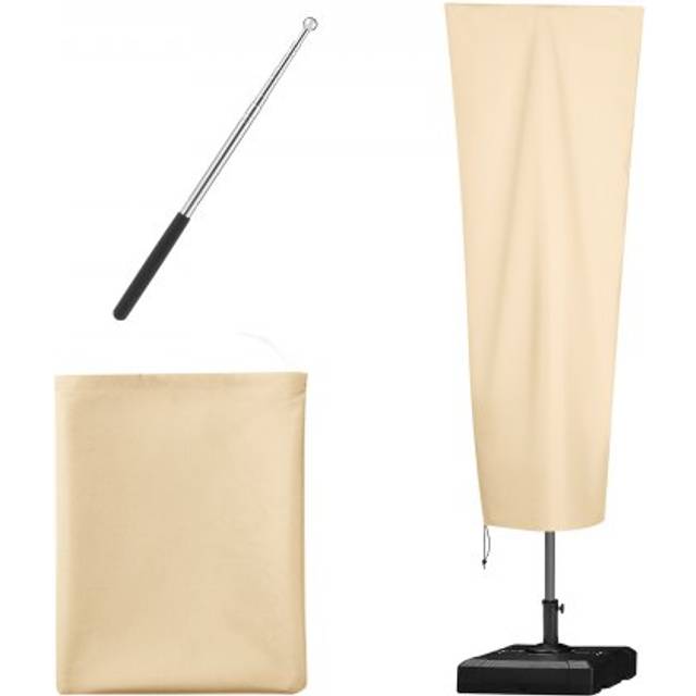 Vevor HWS420DPU13FTPJUNV0 Patio Umbrella Cover, Beige