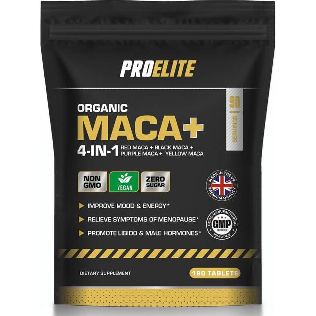 (180 Tablets) Maca Root Extract 500mg Vegan Tablets Mood Health