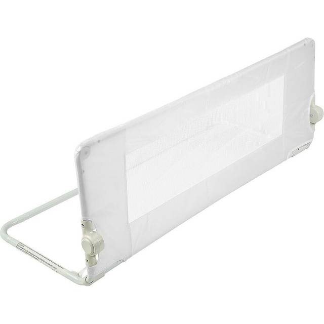 Safetots Bed Rail, White 100cm Wide x 40cm Tall, Toddler Bed Guard for Safety, Secure Child Bed Rail