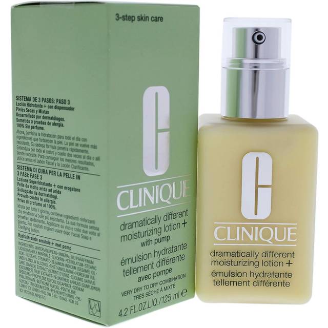 Moisturisers by Clinique Dramatically Different Moisturizing Lotion+ (Pump) for Very Dry to Dry Combination Skin / 4.2 fl.oz. 125ml