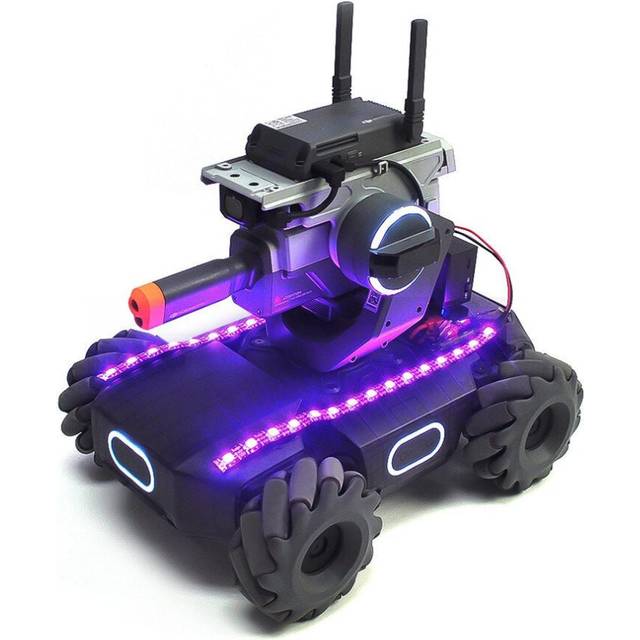 Colorful LED Light Strip for DJI RoboMaster S1 with Remote Control Insulated Marquee Switch