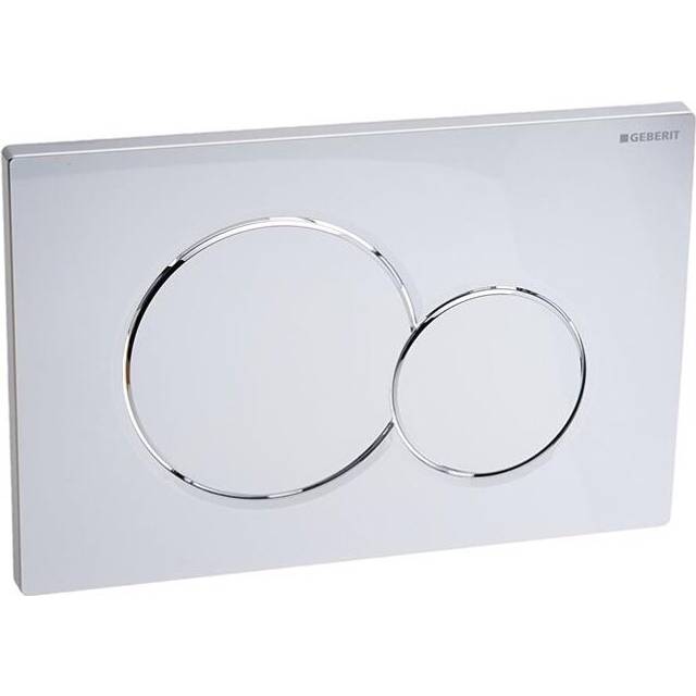 Geberit  Dual Flush Actuator Plates, Sigma - Polished Chrome