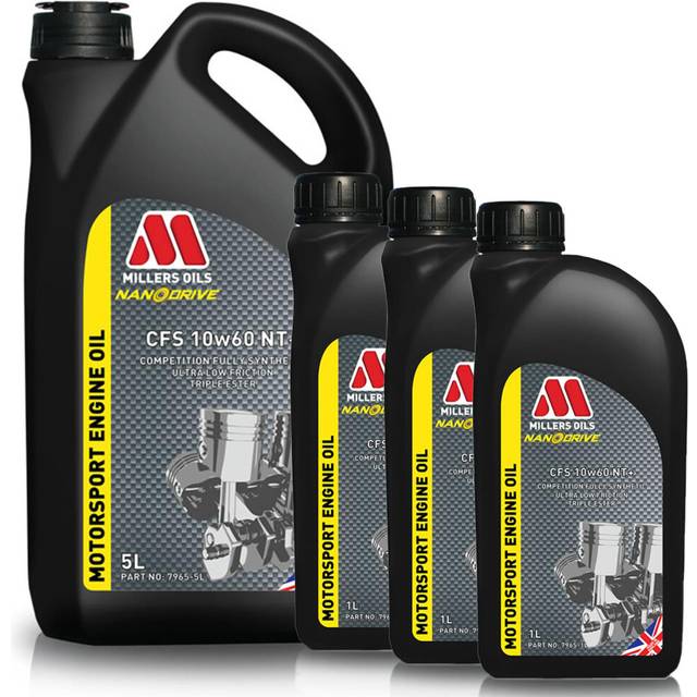 MILLERS 10W-60 Fully Synthetic Engine Oil Triple Ester M Sport Racing 8L